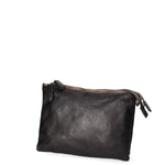 Lucca Borsa a tracolla da donna Vera pelle 1001-D28 NERO Gave Lux