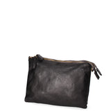 Lucca Borsa a tracolla da donna Vera pelle 1001-D28 NERO Gave Lux
