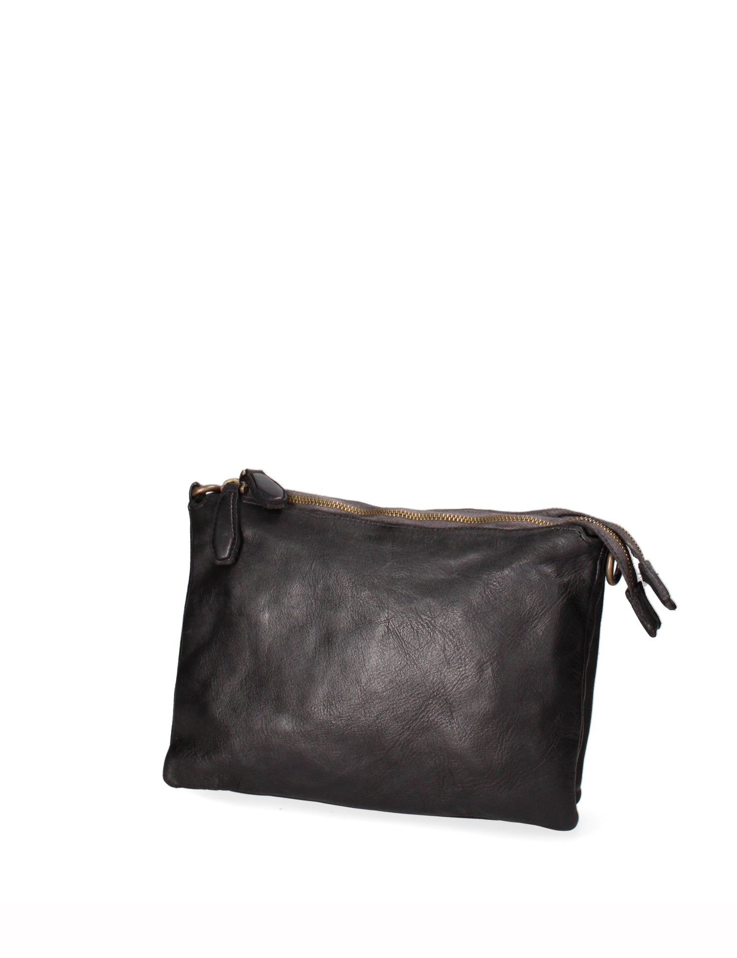 Lucca Borsa a tracolla da donna Vera pelle 1001-D28 NERO Gave Lux