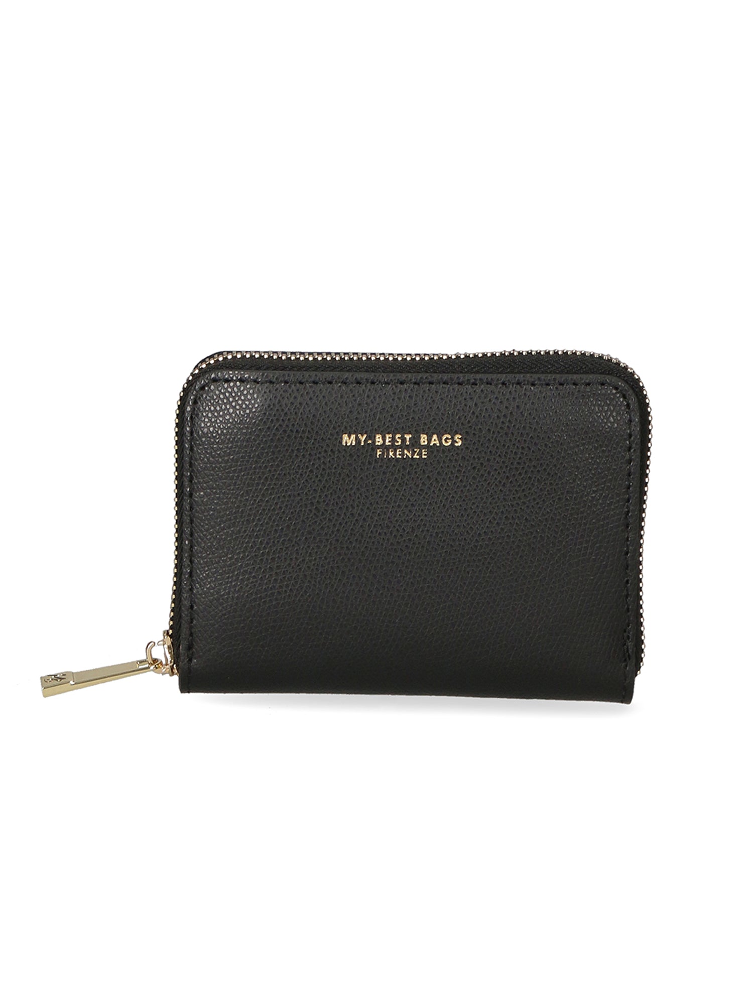 Portafoglio donna in vera pelle 100% pelle MYB-8055-FW-NERO My Best Bag