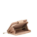 Portafoglio in Polyurethane Marrone