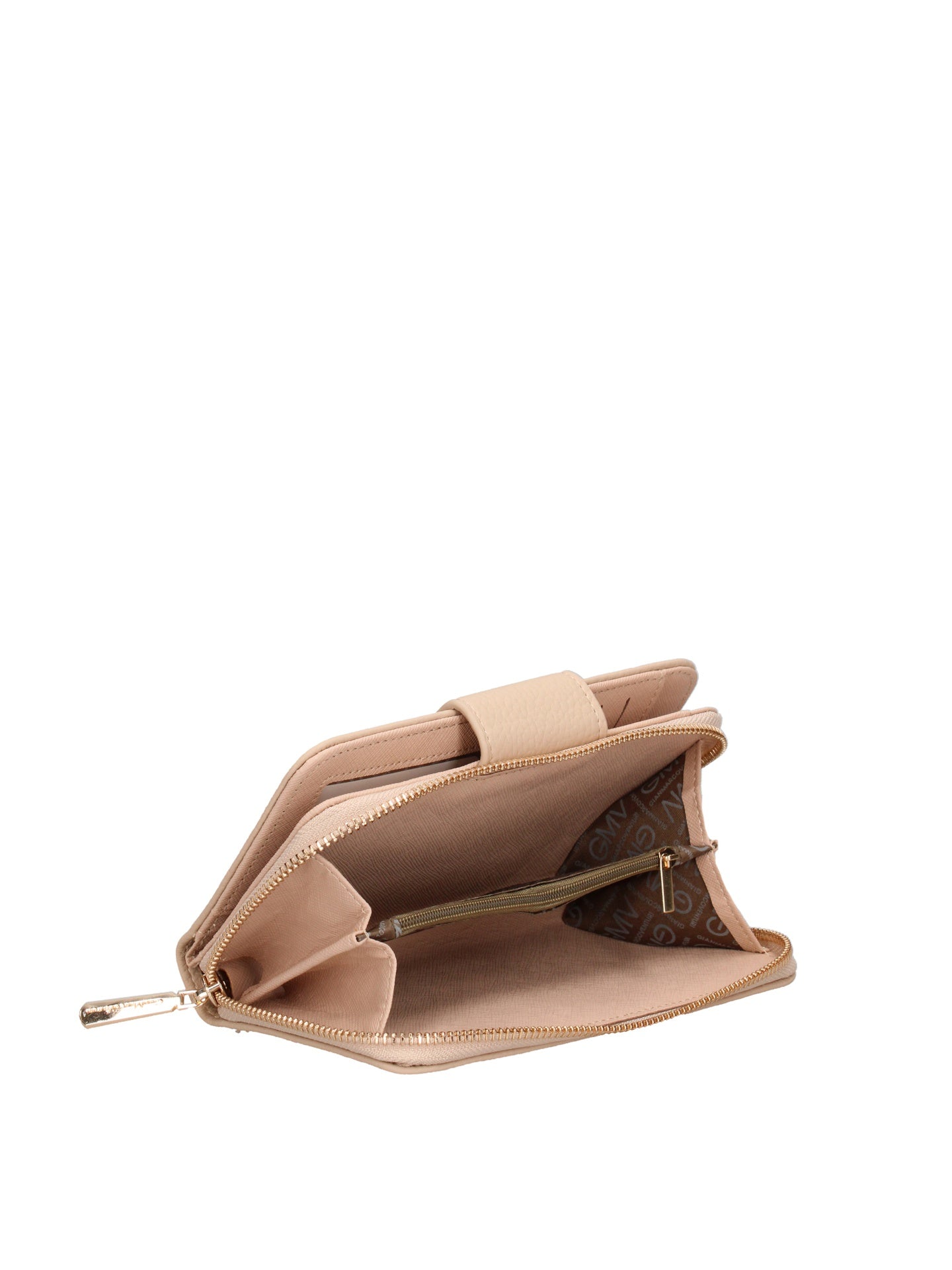 Portafoglio in Polyurethane Marrone