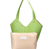 Women's Genuine Leather Hobo Bag Made in Italy 49x38x13 cm