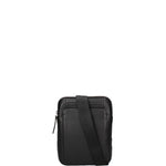 Borsa a tracolla uomo vera pelle Casual JR-B114-BLACK John Richmond