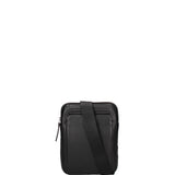 Borsa a tracolla uomo vera pelle Casual JR-B114-BLACK John Richmond