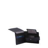 Portafoglio uomo vera pelle Casual EC7642-57-NERO Enrico Coveri