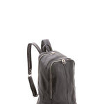 Zaino unisex in vera pelle 100% cotone 4428-NERO Alessia Firenze