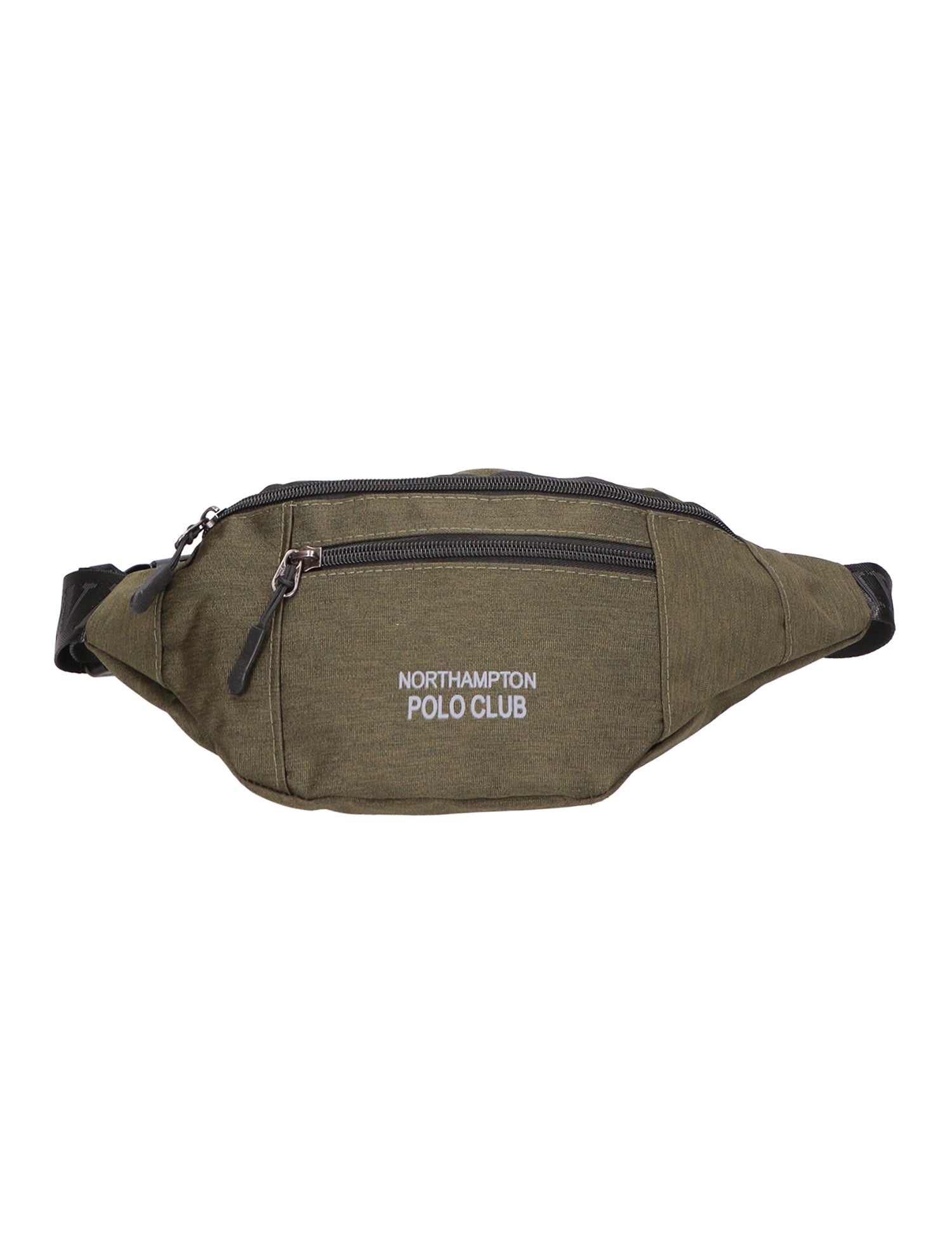 Borsa a tracolla uomo Pelle PU e Nylon PCL3147-GREEN Northampton Polo Club