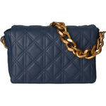 Aurélia Borsa a spalla da donna Vera pelle 04542-S24 BLU JEANS Gave Lux