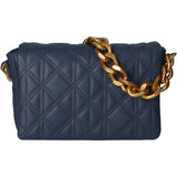 Aurélia Borsa a spalla da donna Vera pelle 04542-S24 BLU JEANS Gave Lux