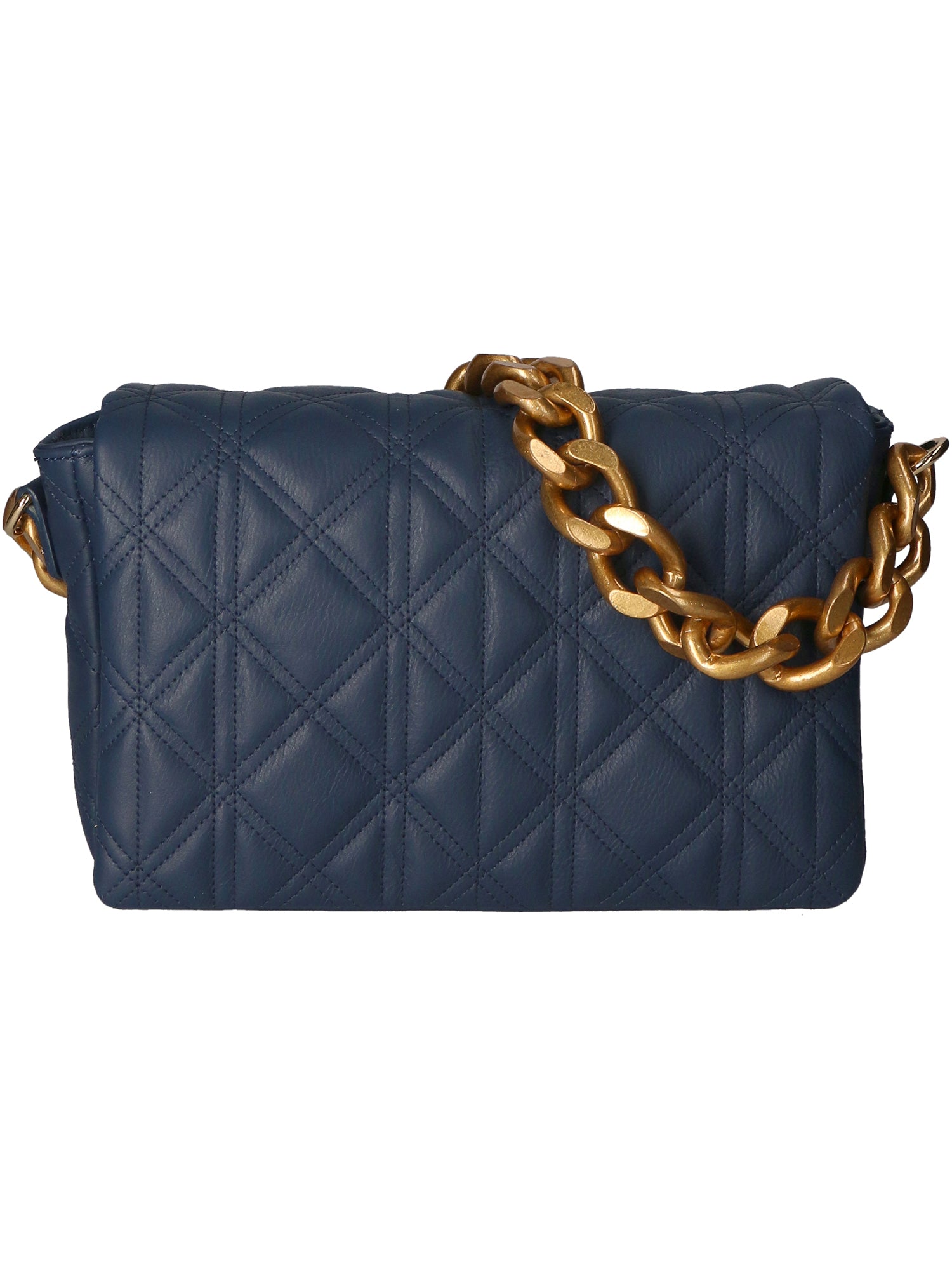 Aurélia Borsa a spalla da donna Vera pelle 04542-S24 BLU JEANS Gave Lux