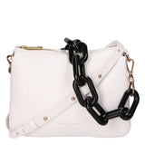 Borsa a spalla da donna Vera pelle italiana MYB-8020-FW-D01 BIANCO My Best Bag