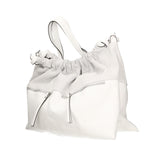Firenze Borsa a mano da donna Vera pelle 01838-BIANCO WHITE Gave Lux