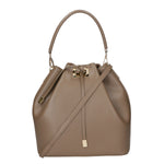 Erina Borsa a mano da donna Vera pelle 8073-L134 TAUPE SCURO Gave Lux