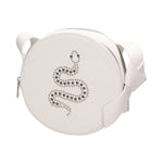 Naomi Borsa a spalla da donna Vera pelle 190960-BIANCO WHITE Gave Lux