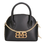 Borsa a mano da donna 100% vera pelle MYB-8038-FW-P218 NERO My Best Bag