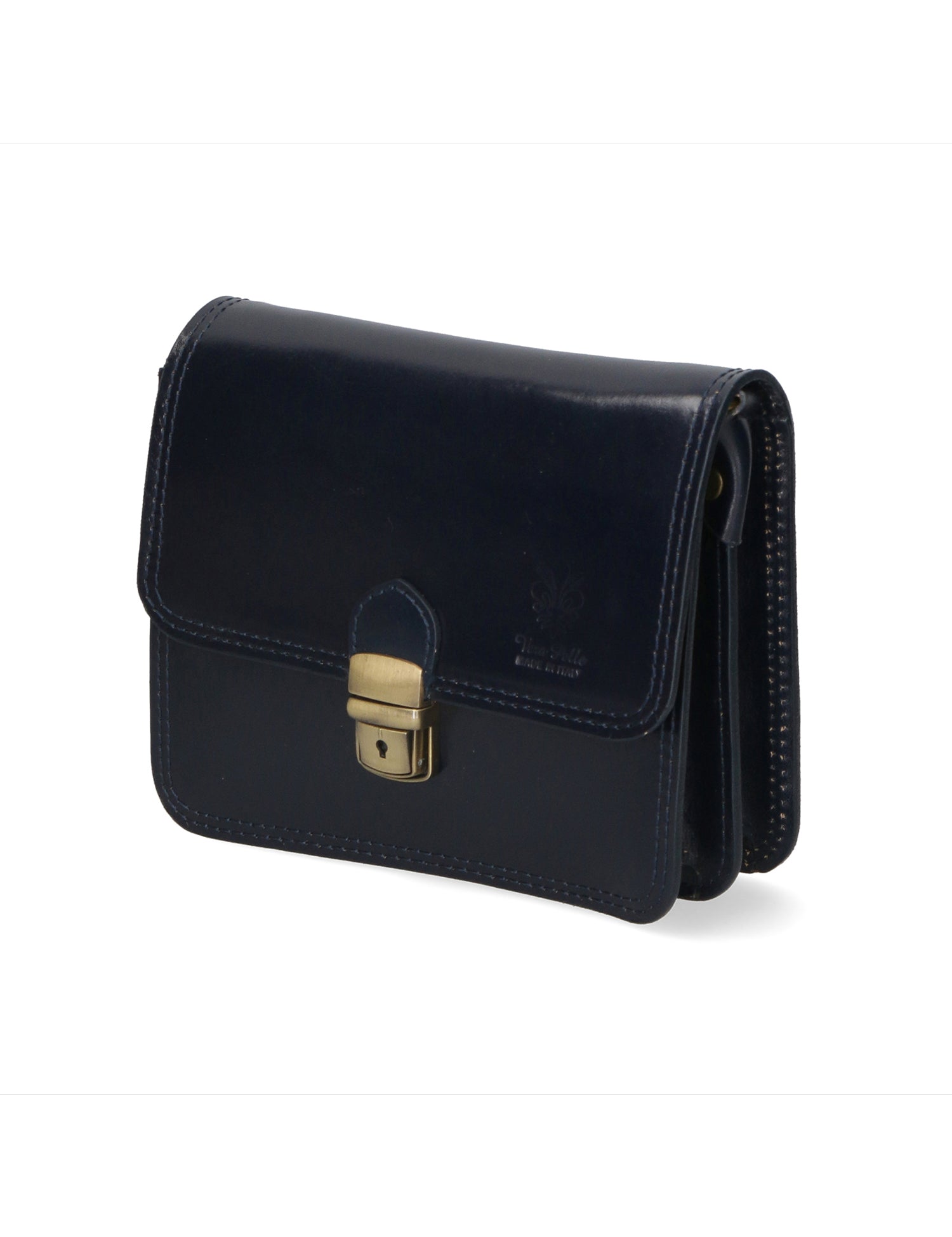 Bibiana Borsa a tracolla da donna Vera pelle 10018 1107-BLU Gave Lux