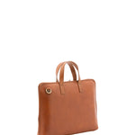 Borsa a mano unisex in vera pelle 100% cotone 4453-MIELE Alessia Firenze