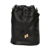 Angela Borsa a sacca da donna Vera pelle 05412-NERO BLACK Gave Lux
