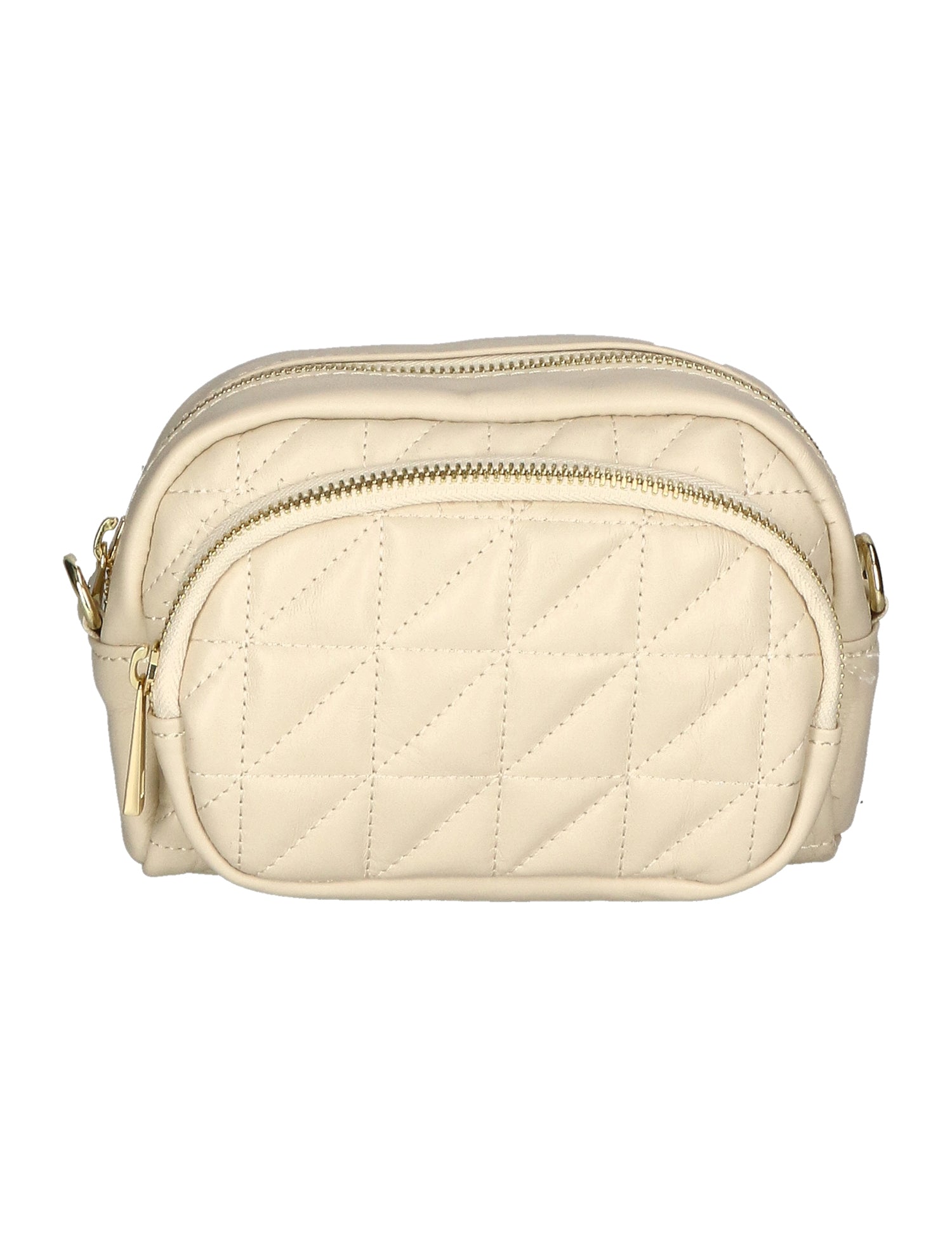 Ancilla 05305-S37 LATTE Pochette da donna in vera pelle Gave Lux