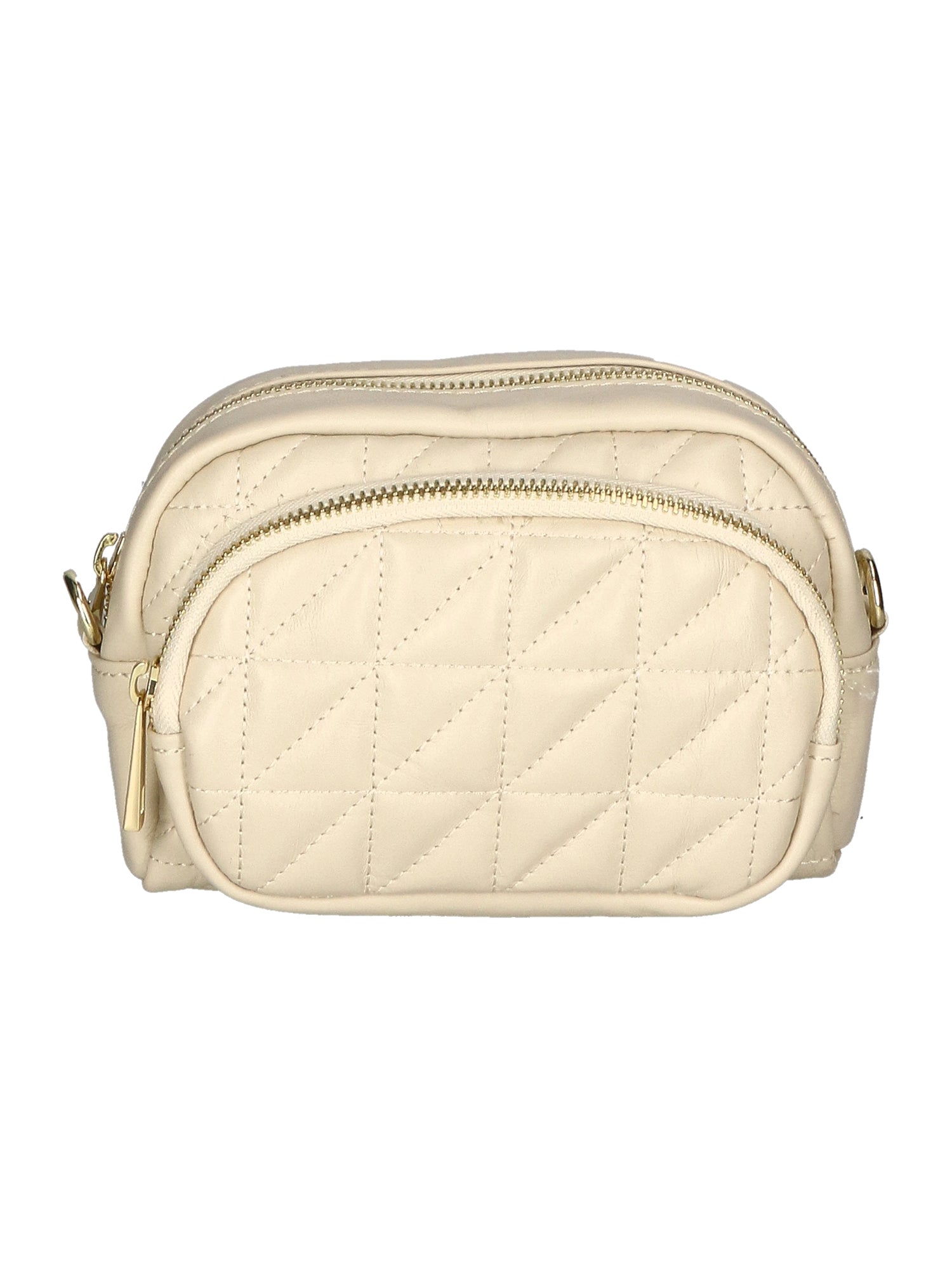 Ancilla 05305-S37 LATTE Pochette da donna in vera pelle Gave Lux