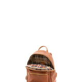 Zaino unisex in vera pelle 100% cotone 4460-MIELE Alessia Firenze