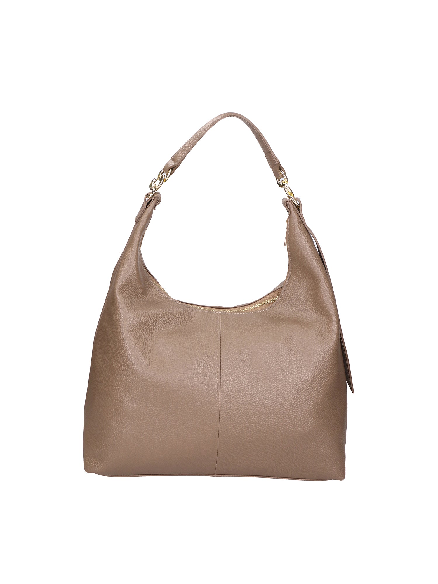 Ursula Borsa a spalla da donna Vera pelle 06673-D40 TAUPE Gave Lux