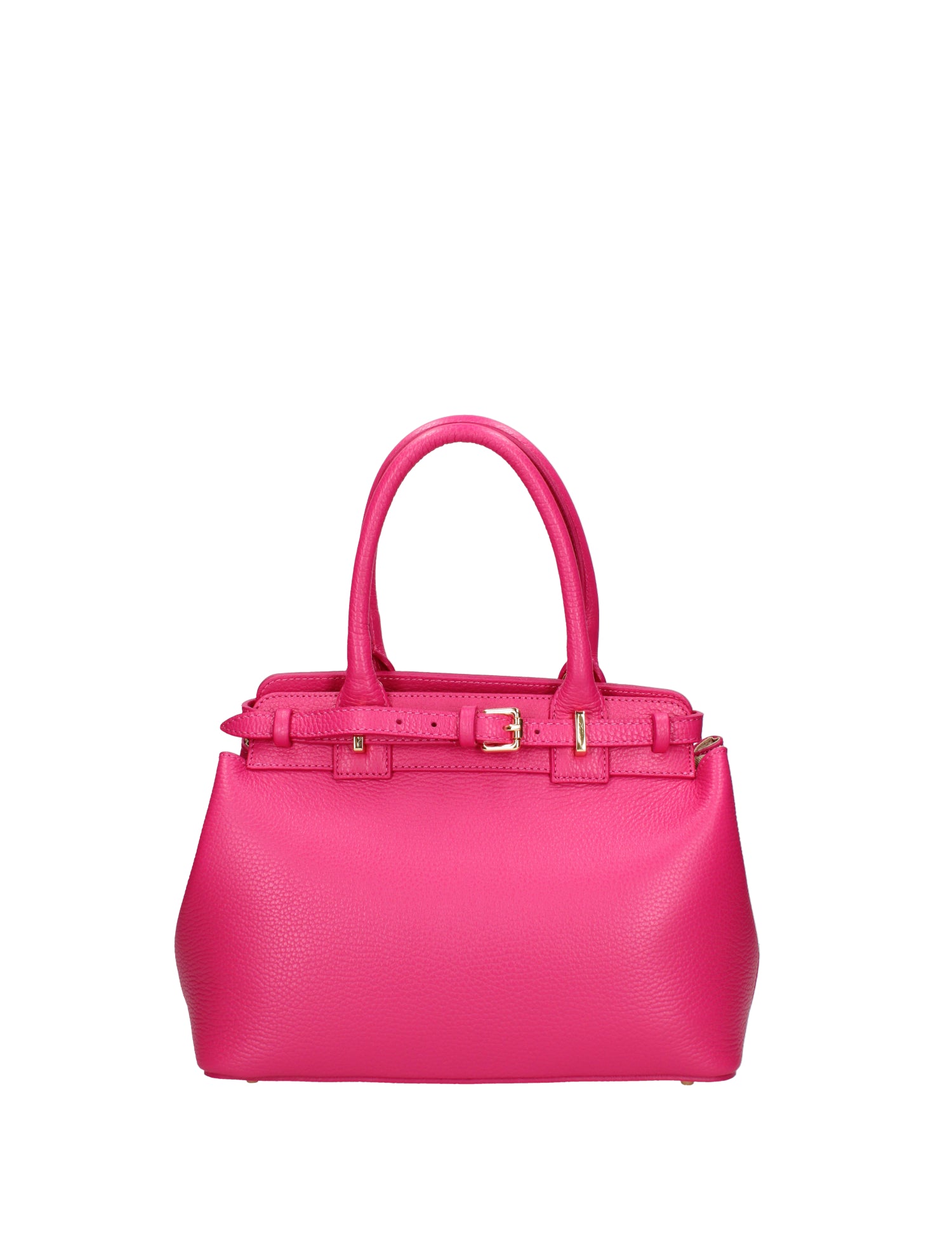 Borsa a mano da donna Vera Pelle 07146-D02 FUXIA Viola Castellani