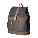 Mavi’ ZG3013-NERO BLACK Zaino unisex in canvas e vera pelle Gave Lux