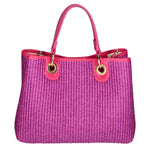 Borsa a mano da donna Paglia & Pelle MYB-05167-SS-436+D02 FUXIA My Best Bag
