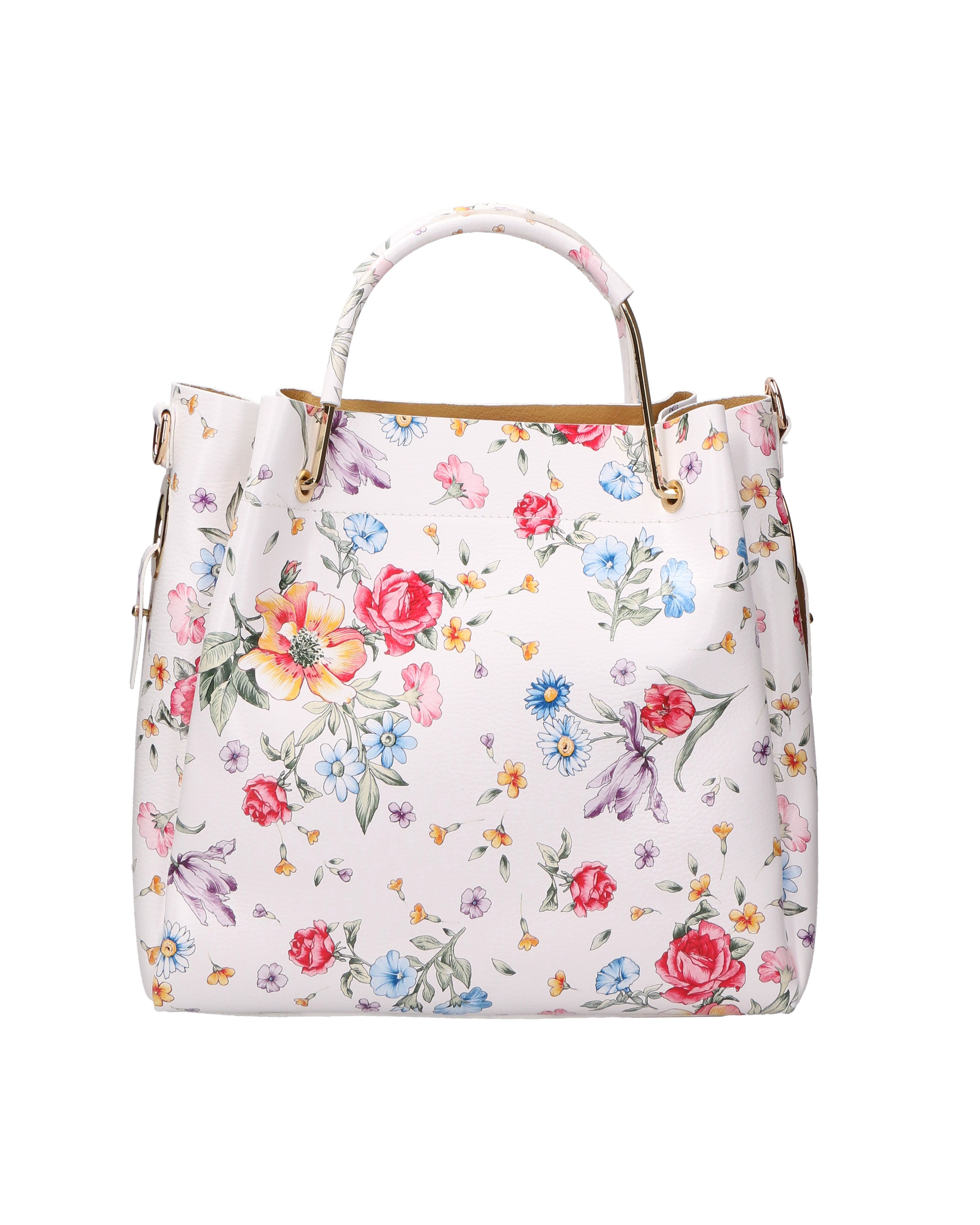 Zeffira Borsa a mano da donna 100% pelle 36003-FIORE-2 Gave Lux