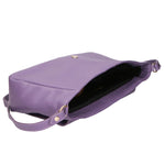 Veronica Borsa a spalla da donna Vera pelle 06519-D87 VIOLET Gave Lux