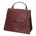 Borsa a mano da donna 100% vera pelle MYB-6004-FW-L330 VINO My Best Bag