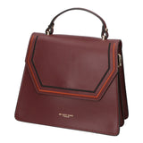 Borsa a mano da donna 100% vera pelle MYB-6004-FW-L330 VINO My Best Bag
