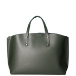 Lumena Borsa a mano da donna Vera pelle 2094-L135 VERDE BOTTIGLIA Gave Lux