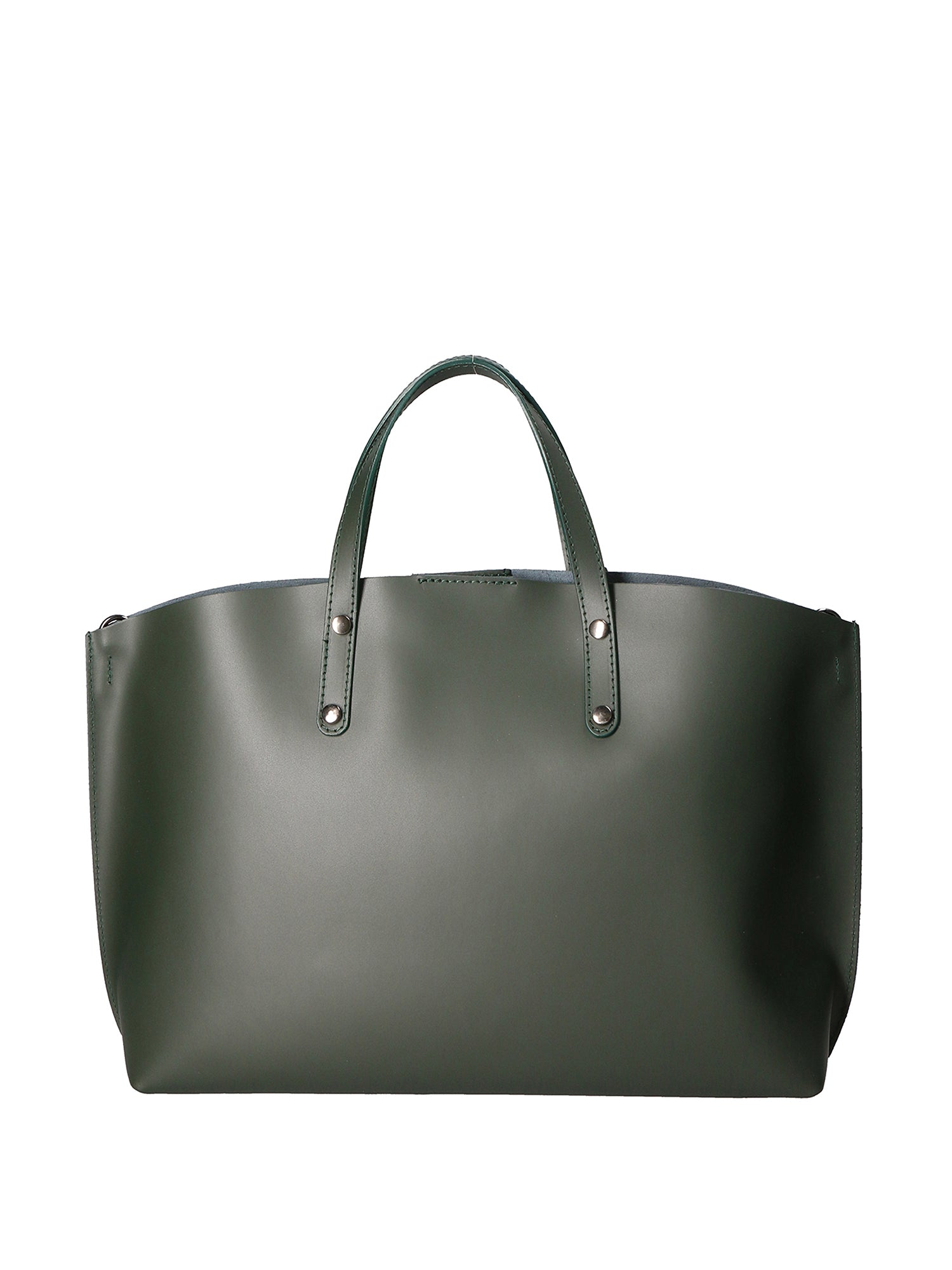 Lumena Borsa a mano da donna Vera pelle 2094-L135 VERDE BOTTIGLIA Gave Lux
