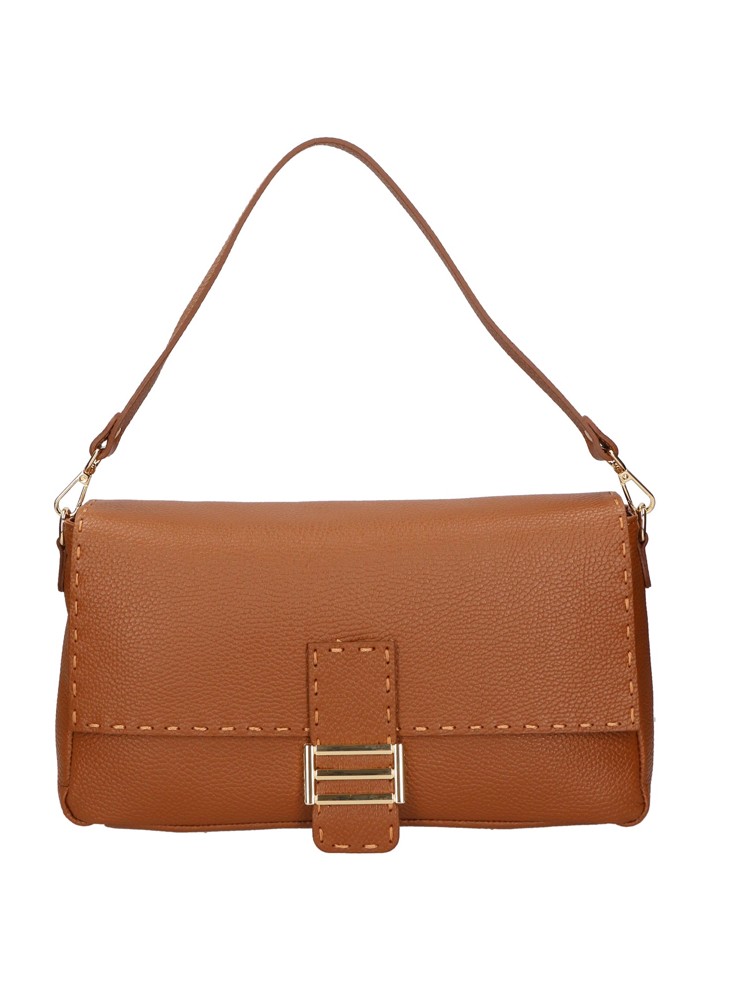 Walda Borsa a spalla da donna Vera pelle 06868-D17 CUOIO Gave Lux