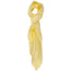 Sefora L1013-GIALLO Foulard unisex in cotone e seta Gave Lux