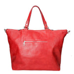 Elisamaria Borsa a spalla da donna Vera pelle 80055-ROSSO Gave Lux