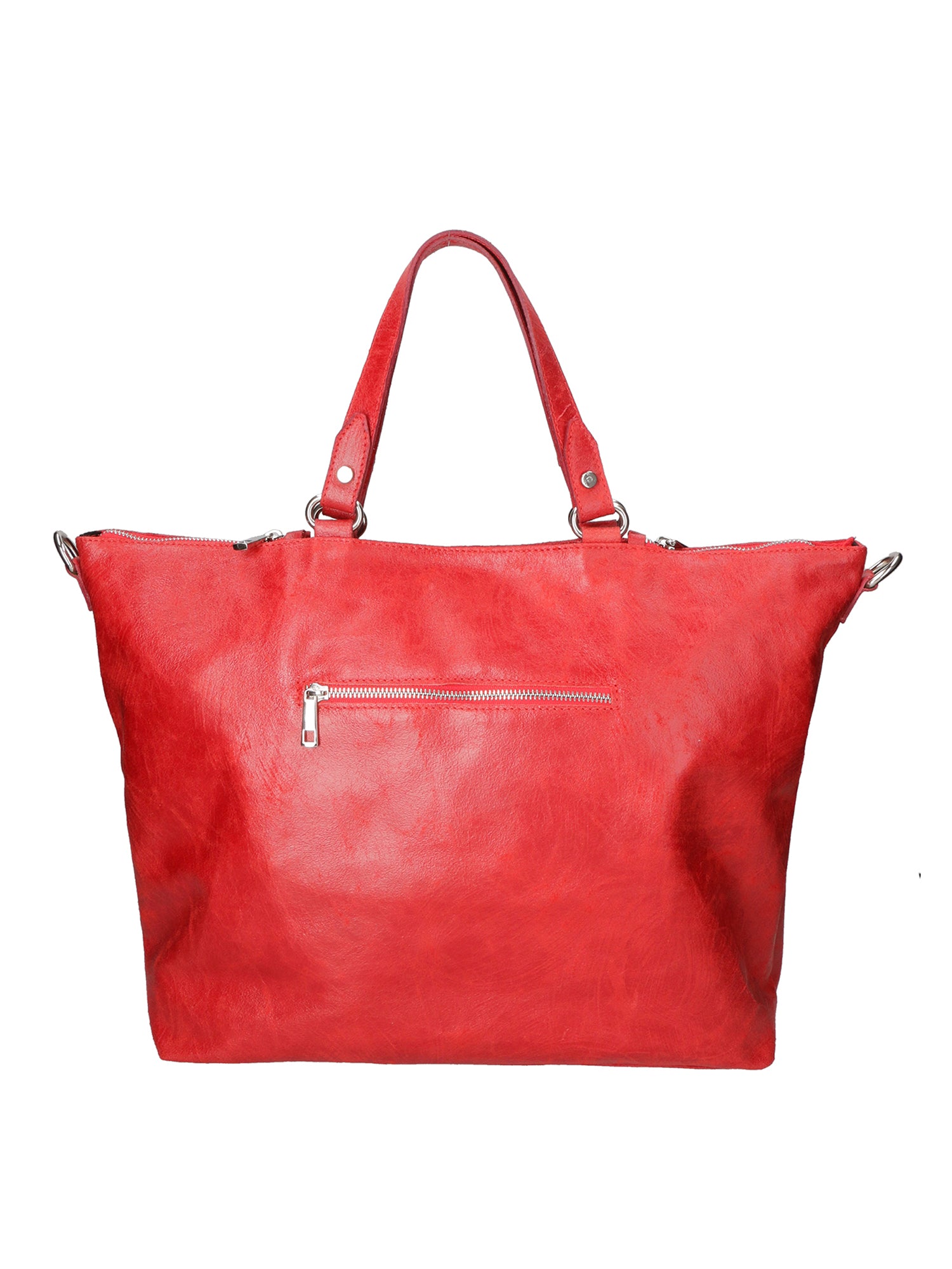 Elisamaria Borsa a spalla da donna Vera pelle 80055-ROSSO Gave Lux