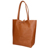 Borsa a mano da Donna Valentina in Vera Pelle Made in Italy 37x40x12,5 cm