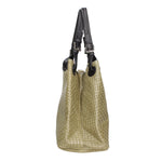 Araminta Borsa Shopper da donna Vera Pelle 80047-025 VERDE MILITARE Gave Lux