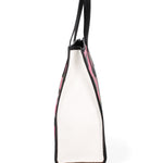 Rimini Borsa a spalla da donna Tela e Vera Pelle 5370-10-NERO Gave Lux