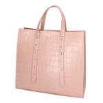 Borsa a mano da donna Vera pelle croco MYB-7004-SSCOCCO-C13 ROSA My Best Bag