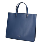 Borsa a mano da donna 100% pelle artigianale MYB-6015-FW-P 634 BLUJEANS My Best Bag
