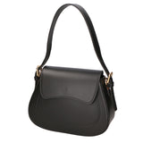Giulia Borsa a spalla da donna Vera pelle 05958-P218 NERO Gave Lux