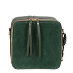 Borsa a tracolla da donna Vera pelle MYB-6020-FW-06058 VERDE My Best Bag