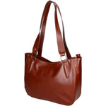 Eva Borsa a spalla da donna Vera pelle 9024-MARRONE BROWN Gave Lux