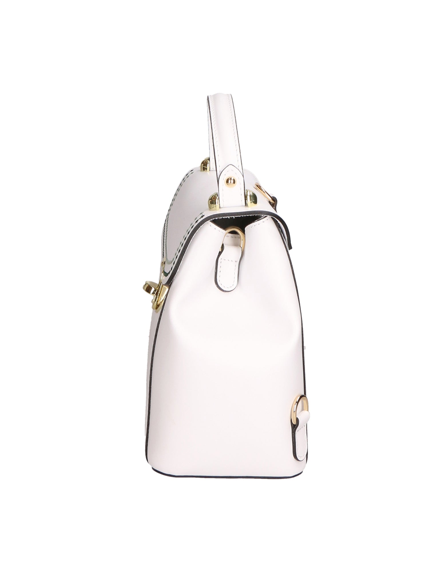 Giuditta Borsa a mano da donna 100% pelle 05937-L101 BIANCO Gave Lux