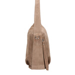 Novara Prime Borsa a spalla da donna Vera pelle 7019-009 TAUPE Chiara Ferretti